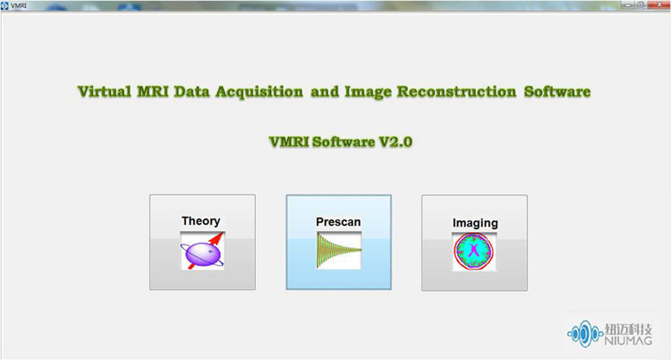 EduVMR Virtual Educational MRI System Training NMR Software - Products - 1