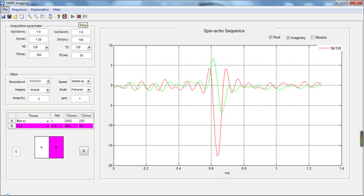 EduVMR Virtual Educational MRI System Training NMR Software